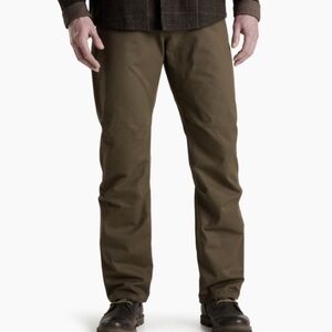 Kuhl Rydr Relaxed Twill Straight Leg Pants Size 32x30 Kanteen Khaki 5016 EUC